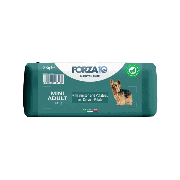 FORZA10 Maintenance Mini Adult Ar Briedi Un Kartupeļiem, Suņiem sausā barība, 2 kg - 3