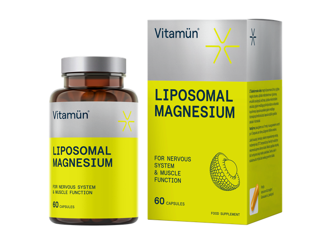 VITAMUN Liposomal Magnesium kapsulas, 60 gab. - 1