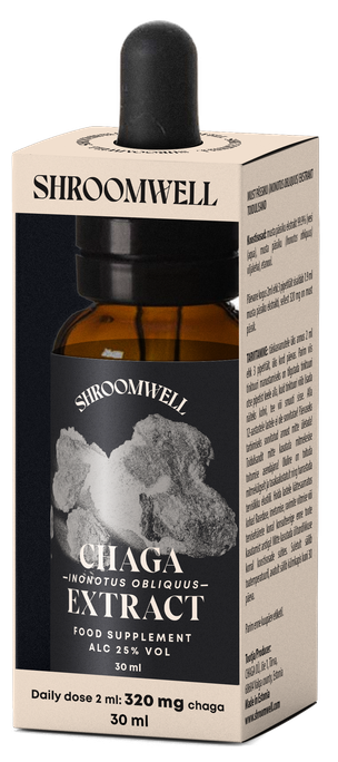 SHROOMWELL Čagas ekstrakts, 30 ml - 1