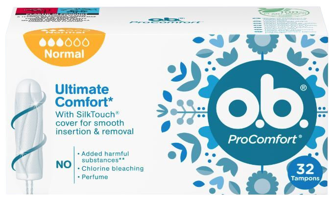 O.B. Ultimate Comfort Normal tamponi, 32 gab. - 1
