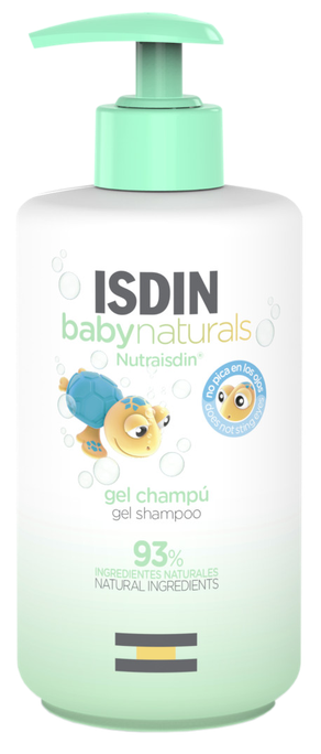 ISDIN Baby Naturals šampūns/dušas želeja, 400 ml - 1