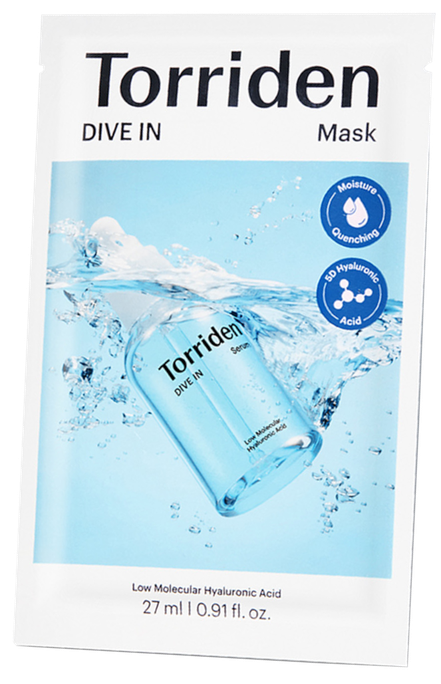 TORRIDEN Dive In (27ml) auduma sejas maska, 1 gab. - 1