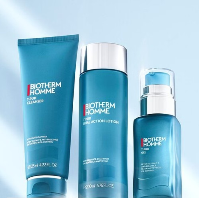 BIOTHERM T-PUR Homme attīrošs līdzeklis, 125 ml - 2