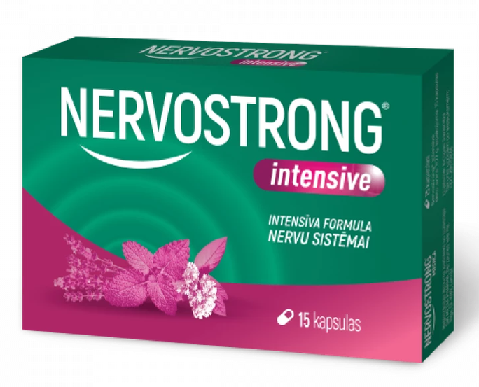 NERVOSTRONG Intensive kapsulės, 15 vnt. - 1