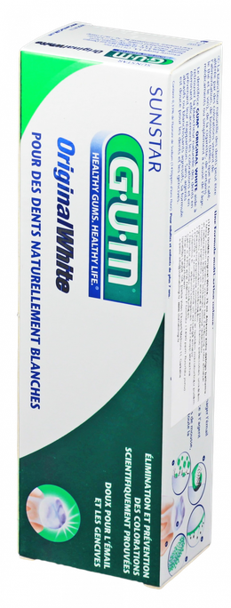 GUM Original White zobu pasta, 75 ml - 1