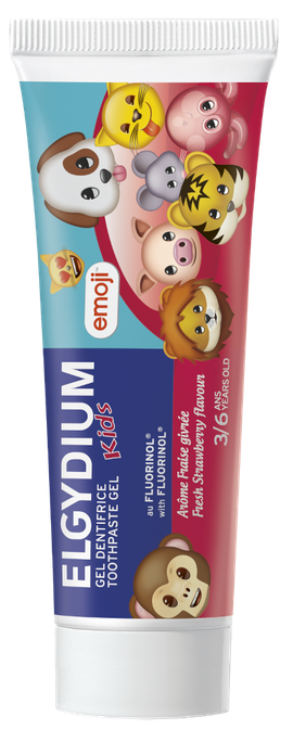ELGYDIUM Kids Fresh Strawberry zobu pasta, 50 ml - 1