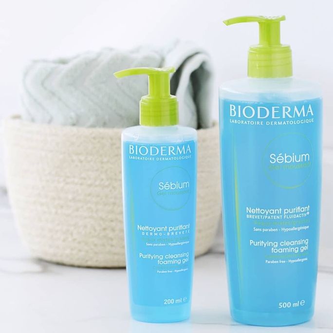 BIODERMA Sebium Gel Moussant attīrošs līdzeklis, 500 ml - 2