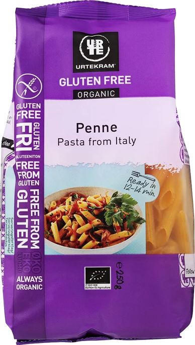 URTEKRAM Bio Penne makaroni, 250 g - 1