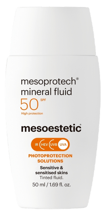 MESOESTETIC Mesoprotech Mineral Fluid 50+ saules aizsargkrēms, 50 ml - 1