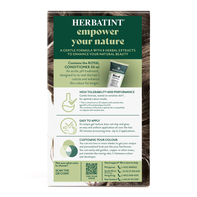 HERBATINT 7C Ash Blonde matu krāsa, 170 ml - 5