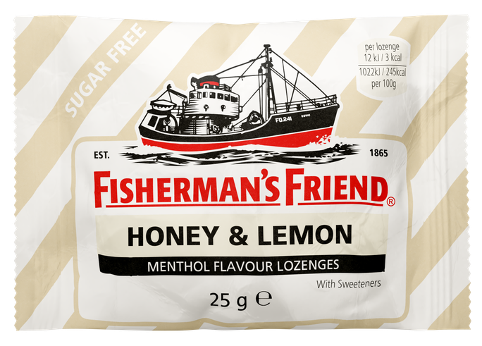 FISHERMAN'S FRIENDS Friends Honey-Lemon pastilės, 25 g - 1