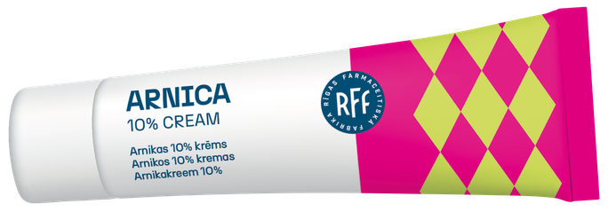 RFF Arnikas 10% krēms, 30 g - 1