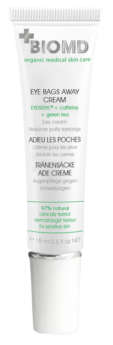 BIOMD Eye Bags Away acu krēms, 15 ml - 1