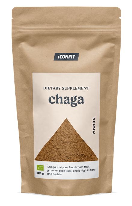ICONFIT Organic Chaga pulveris, 100 g - 1