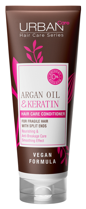 URBAN CARE Argan Oil & Keratin matu kondicionieris, 250 ml - 1