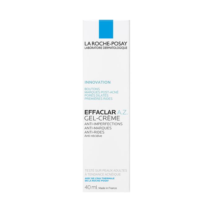 LA ROCHE-POSAY Effaclar A.Z. krēms-gels, 40 ml - 2
