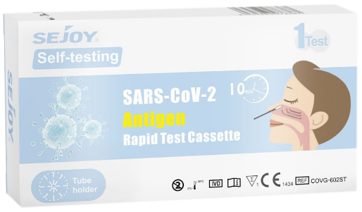 SEJOY SARS-CoV-2 Antigen (deguna) tests, 1 gab. - 1