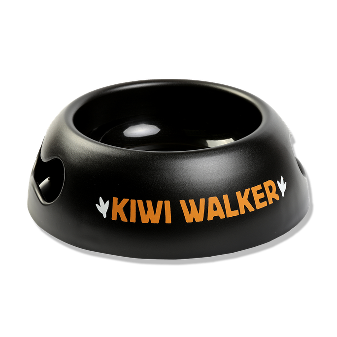 KIWI WALKER Melnā, Oranža, M bļoda, 1 gab. - 2
