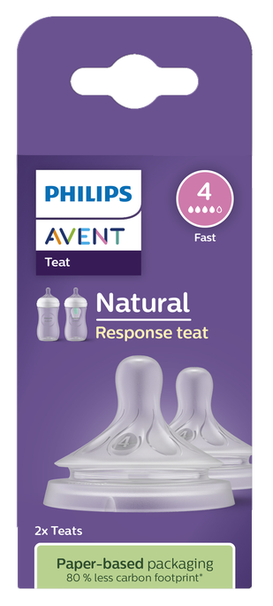 PHILIPS Avent Natural Response 3m+ knupis, 2 gab. - 1