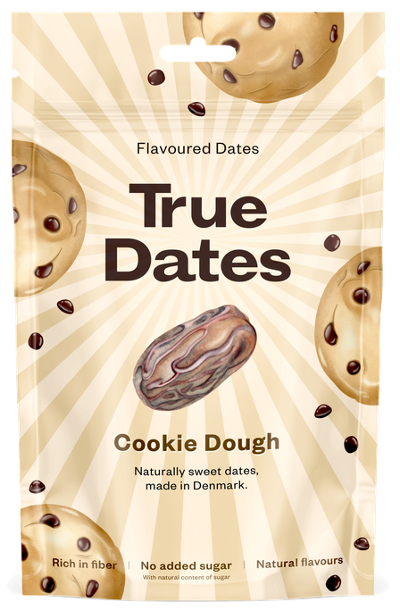 TRUE DATES Cookie Dough dateles, 100 g - 1