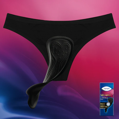 TENA Silhouette Noir Normal uroloģiskie ieliktņi, 26 gab. - 4