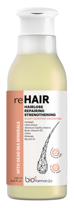 REHAIR Hairloss, Repairing, Strenghtening šampūns, 250 ml - 1