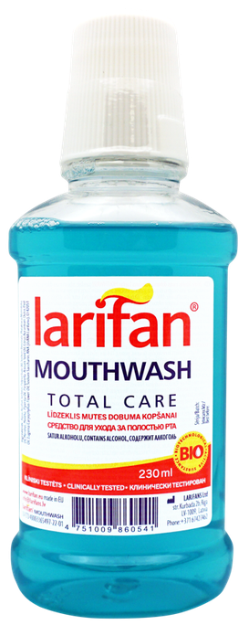 LARIFAN Total Care mutes skalojamais līdzeklis, 230 ml - 1