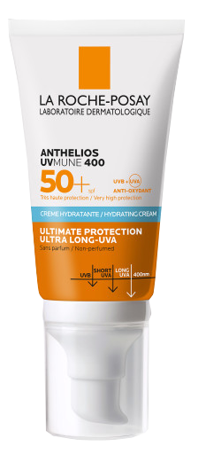 LA ROCHE-POSAY Anthelios UVmune 400 SPF 50+ apsauginis kremas nuo saulės, 50 ml - 1