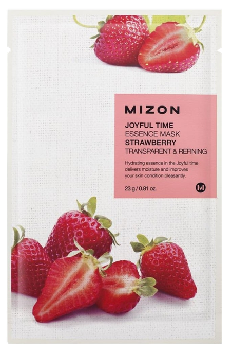 MIZON Joyful Time Strawberry sejas maska, 23 g - 1