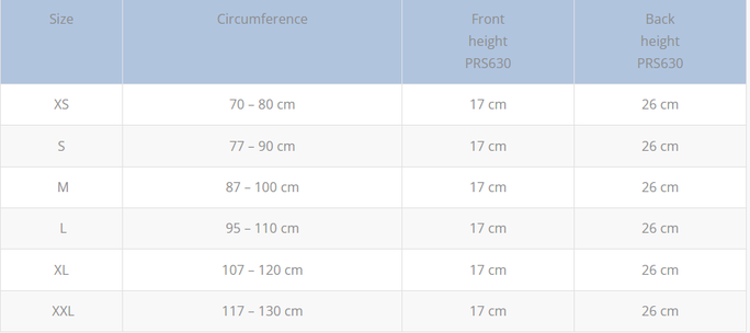 PRIM Spine Modular Low (XXL) muguras ortoze, 1 gab. - 3