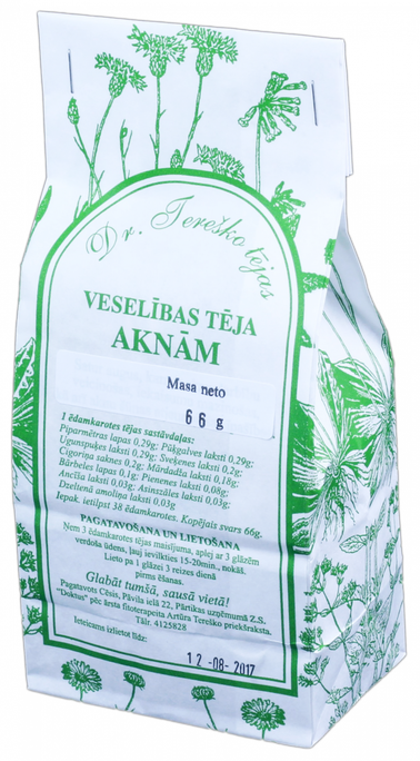 DR.TEREŠKO Veselības tēja Aknām beramā tēja, 66 g - 1