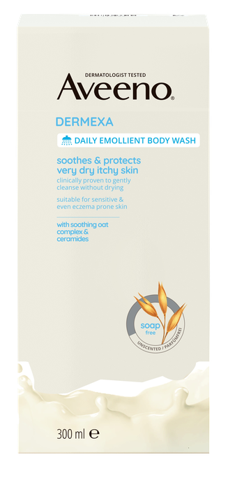 AVEENO Dermexa Daily Emollient mazgāšanas līdzeklis, 300 ml - 1