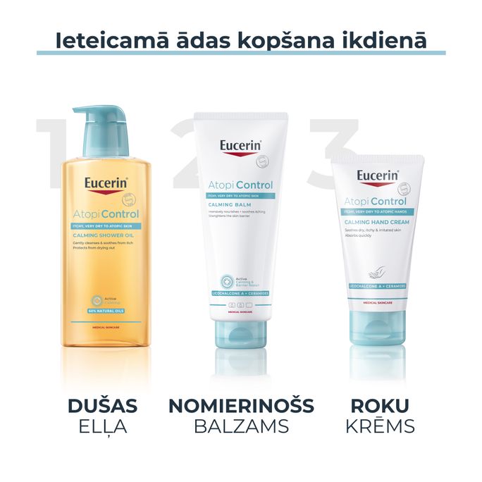 EUCERIN AtopiControl roku krēms, 75 ml - 5