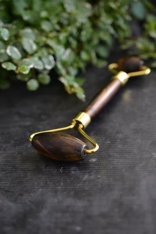 CRYSTALLOVE Tiger eye masāžas rullītis, 1 gab. - 4