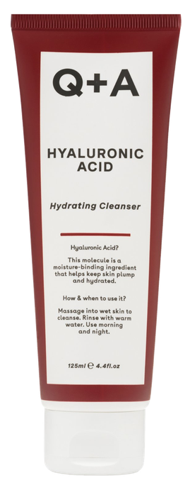Q+A Hyaluronic Acid Hydrating attīrošs līdzeklis, 125 ml - 1