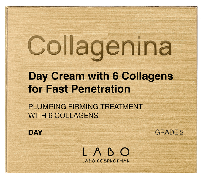 COLLAGENINA With 6 Collagens, Grade 2, Day sejas krēms, 50 ml - 2