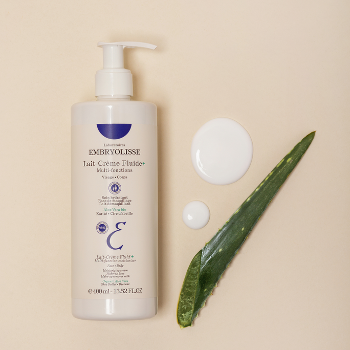 EMBRYOLISSE Lait-Crème Fluid Multipurpose Moisturizing Nourishing ķermeņa pieniņš, 400 ml - 3