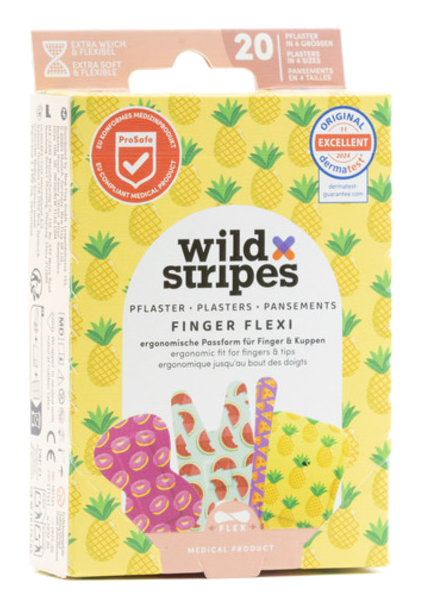 WILD STRIPES Finger Flexi Food plāksteris, 20 gab. - 1
