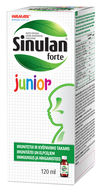 SINULAN Forte Junior sirupas, 120 ml - 1