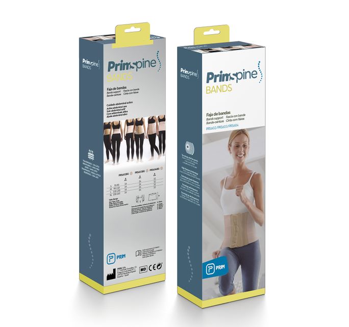 PRIM Spine (L) Ar 4 Lentēm Abdominālai Kompresijai elastīgā josta, 1 gab. - 4