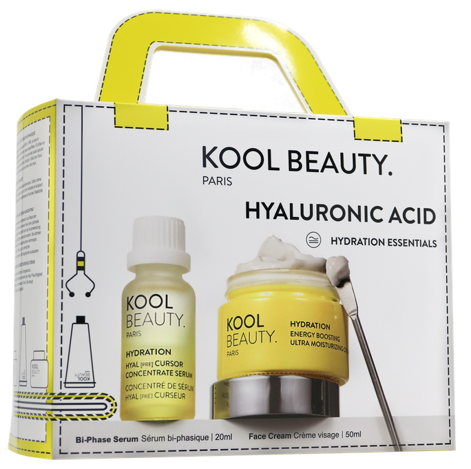 KOOL BEAUTY Hyaluronic Acid Hydration Essentials komplekts, 1 gab. - 1