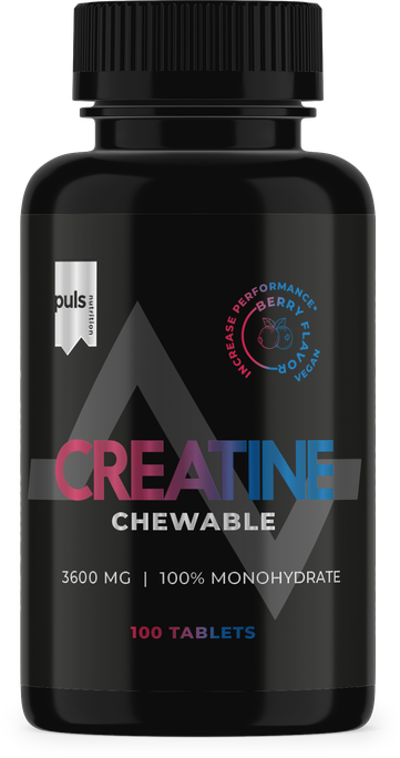 PULS NUTRITION Chewable Creatine Berries tabletes, 100 gab. - 1