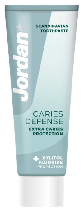 JORDAN Caries Defense zobu pasta, 75 ml - 1