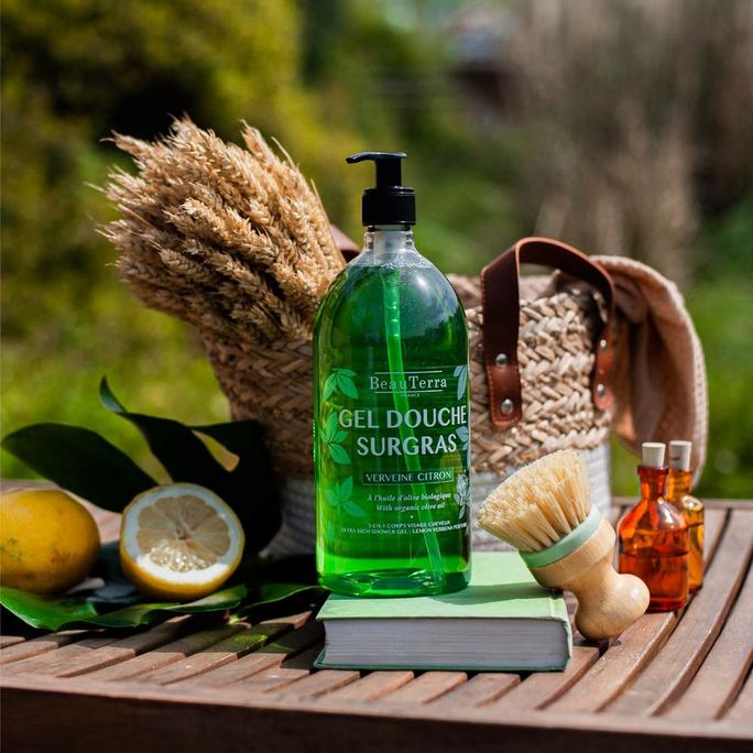 BEAUTERRA Verveine Citron dušas želeja, 1000 ml - 3