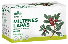 NATĒJA Miltenes Lapas tēja maisiņos, 24 gab. - 1
