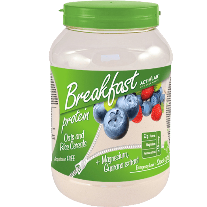 ACTIVLAB Protein Breakfast Forest Fruits, miško uogų skonio mišinys, 1000 g - 1
