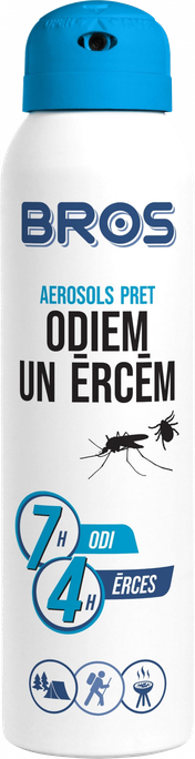 BROS pret odiem un ērcēm aerosols, 90 ml - 1