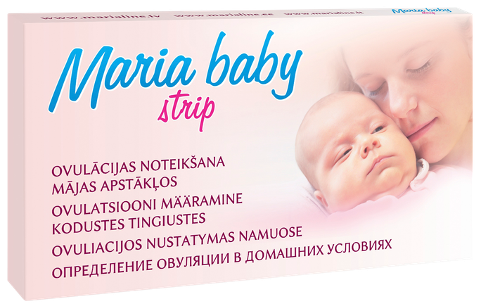 MARIA Baby Strip ovulācijas tests, 1 gab. - 1