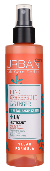 URBAN CARE Pink Grapefruit & Ginger Leave-In matu kondicionieris, 200 ml - 1