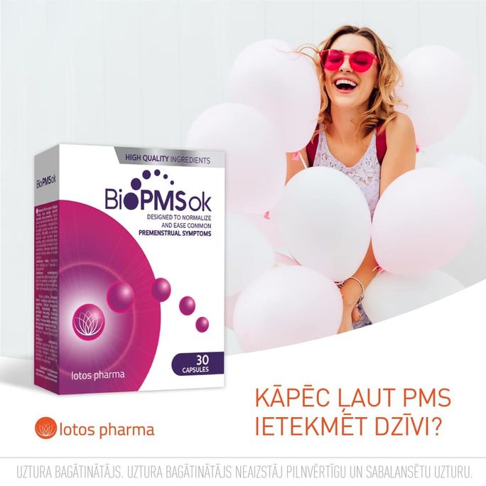 BIOPMSOK kapsulas, 30 gab. - 2